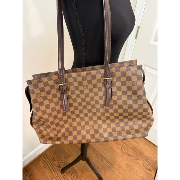 Vintage Louis Vuitton Damier Ebene Chelsea Tote Bag - Picture 8 of 8
